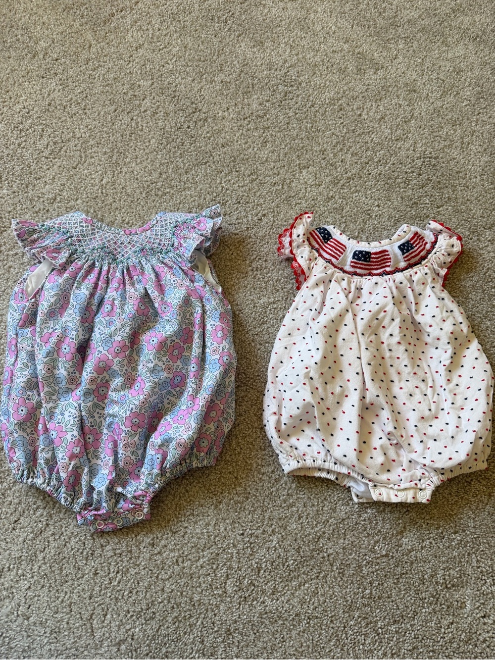 Poppy Kids Co Smocked Bubbles